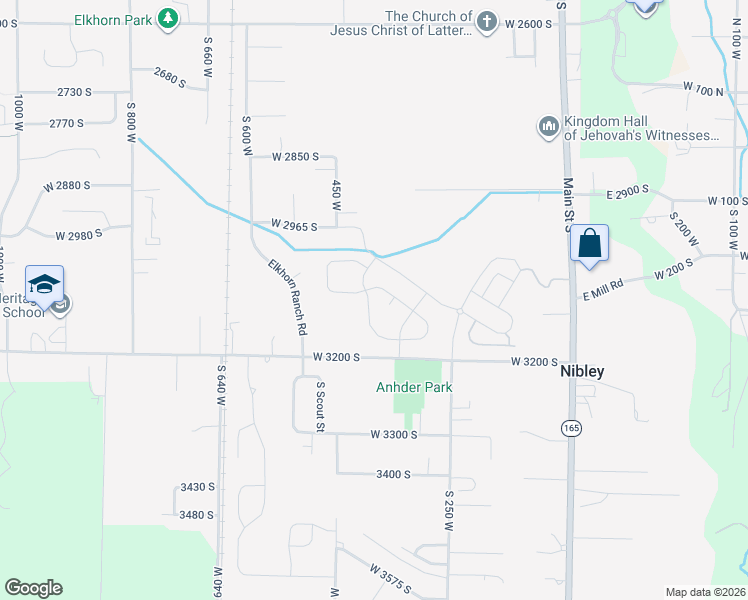 map of restaurants, bars, coffee shops, grocery stores, and more near 3090 South 400 West in Logan