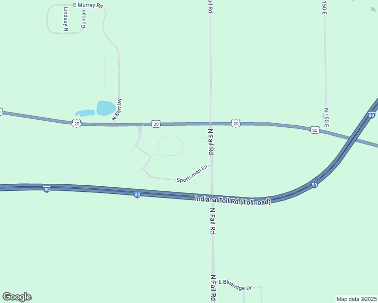 map of restaurants, bars, coffee shops, grocery stores, and more near 4983 North Remington Square in La Porte