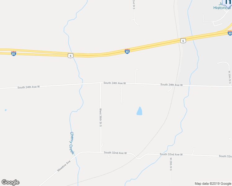 map of restaurants, bars, coffee shops, grocery stores, and more near 3407 South 24th Avenue West in Newton
