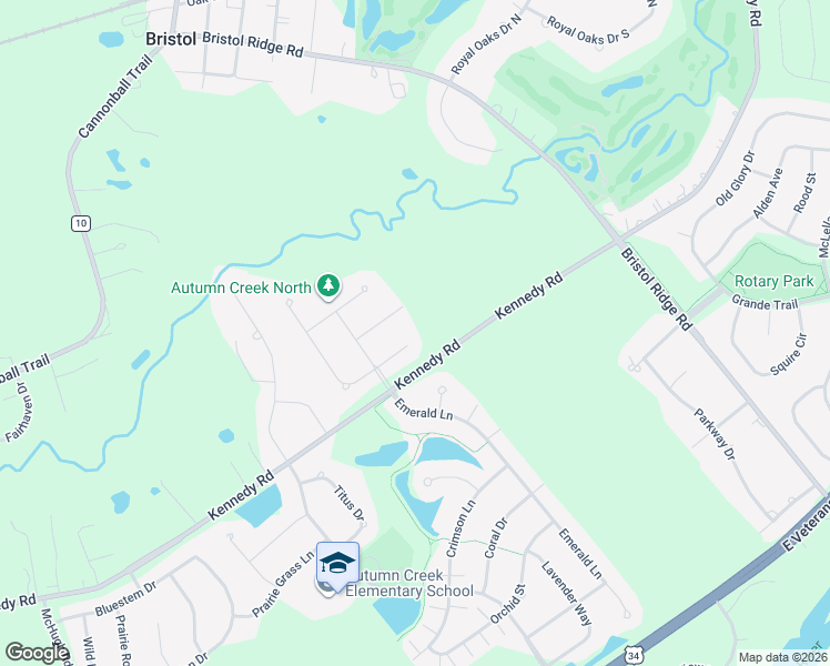 map of restaurants, bars, coffee shops, grocery stores, and more near 1462 Ruby Drive in Yorkville