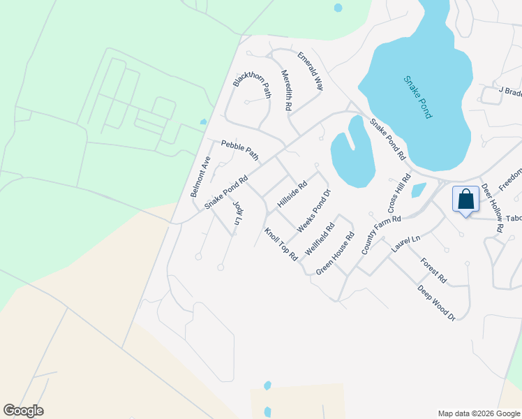 map of restaurants, bars, coffee shops, grocery stores, and more near 2 Spruce Tree Lane in Sandwich