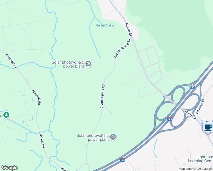 map of restaurants, bars, coffee shops, grocery stores, and more near 42 Crystal Spring Road in Mattapoisett