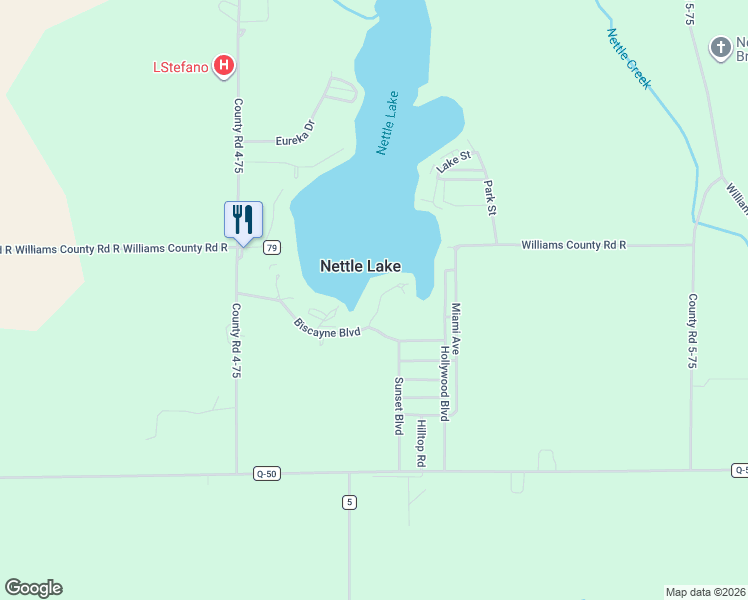 map of restaurants, bars, coffee shops, grocery stores, and more near 191 Hiawatha Trail in Montpelier