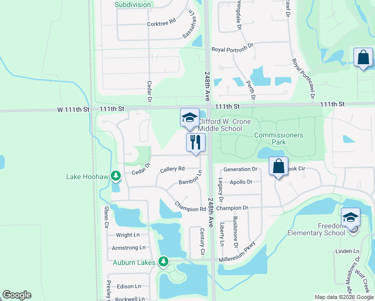 map of restaurants, bars, coffee shops, grocery stores, and more near 4015 Juneberry Road in Naperville