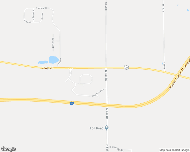 map of restaurants, bars, coffee shops, grocery stores, and more near 4983 North Remington Square in La Porte