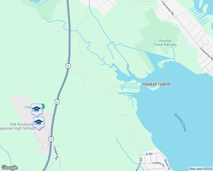 map of restaurants, bars, coffee shops, grocery stores, and more near 72 Indian Cove Road in Marion