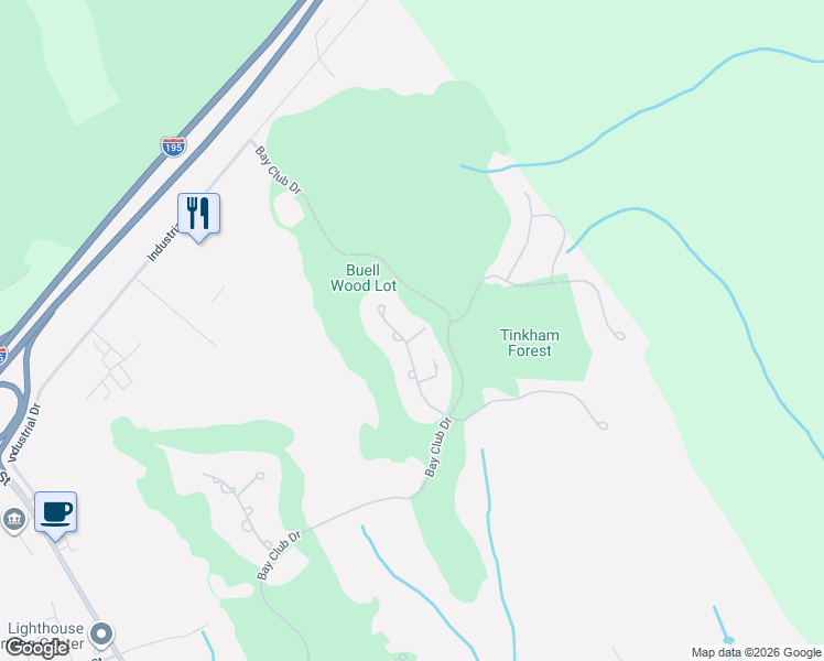map of restaurants, bars, coffee shops, grocery stores, and more near 1 Rocky Hill Lane in Mattapoisett