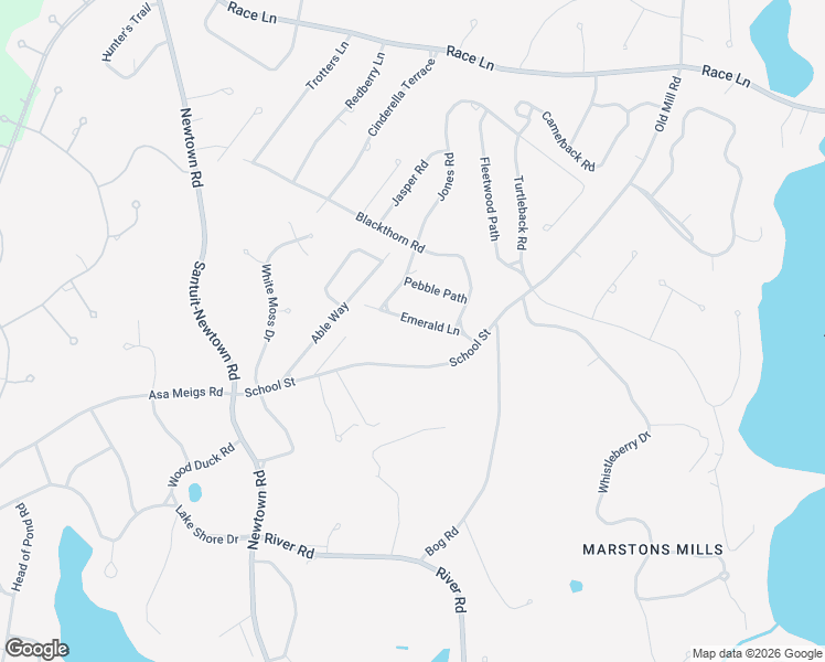 map of restaurants, bars, coffee shops, grocery stores, and more near 190 School Street in Barnstable