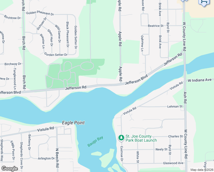 map of restaurants, bars, coffee shops, grocery stores, and more near 10586 Jefferson Road in Osceola