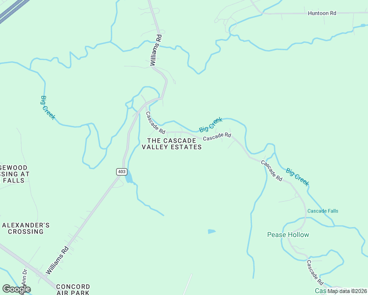 map of restaurants, bars, coffee shops, grocery stores, and more near 7036 Cascade Rd in Painesville
