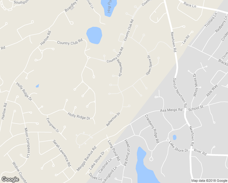 map of restaurants, bars, coffee shops, grocery stores, and more near 4 Tamarack Lane in Sandwich