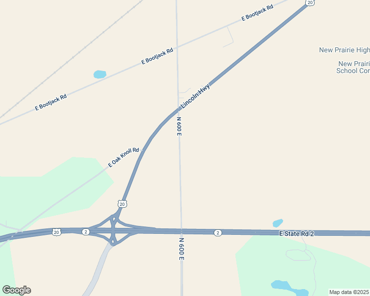 map of restaurants, bars, coffee shops, grocery stores, and more near 4601 North 600 East in Rolling Prairie