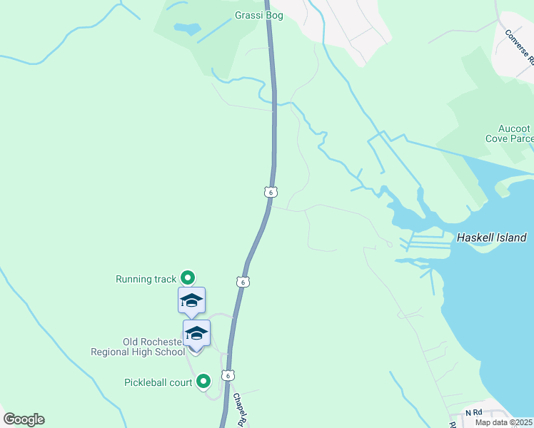 map of restaurants, bars, coffee shops, grocery stores, and more near 635 Marion Road in Marion