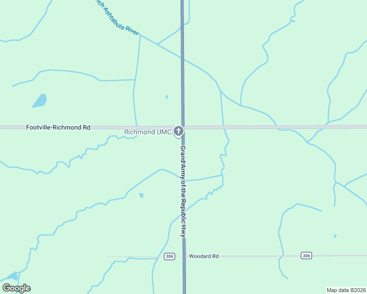 map of restaurants, bars, coffee shops, grocery stores, and more near 2731 Ohio 7 in Andover