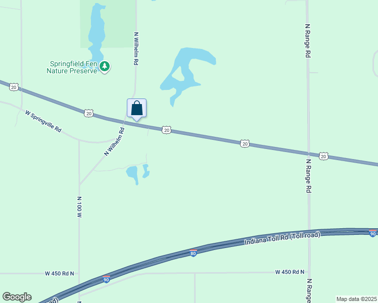 map of restaurants, bars, coffee shops, grocery stores, and more near 440 U.S. 20 in La Porte