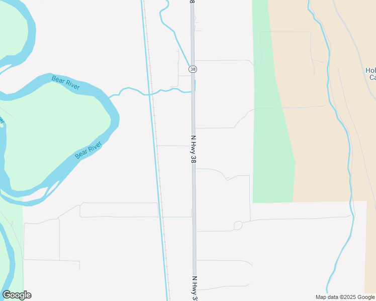 map of restaurants, bars, coffee shops, grocery stores, and more near 9365 Utah 38 in Deweyville