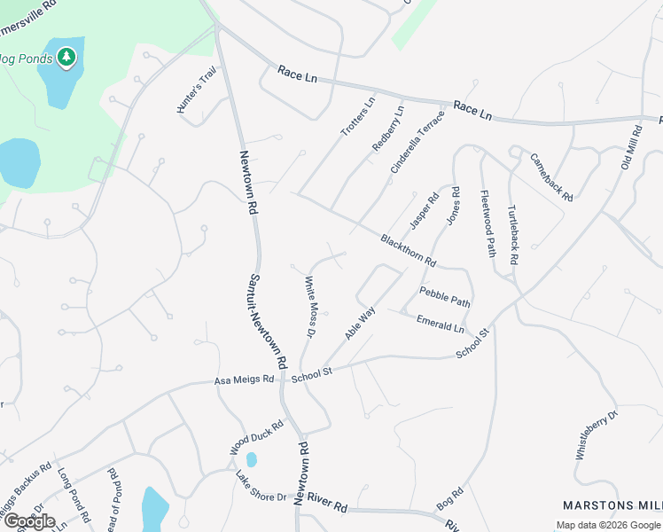 map of restaurants, bars, coffee shops, grocery stores, and more near 186 White Moss Drive in Barnstable