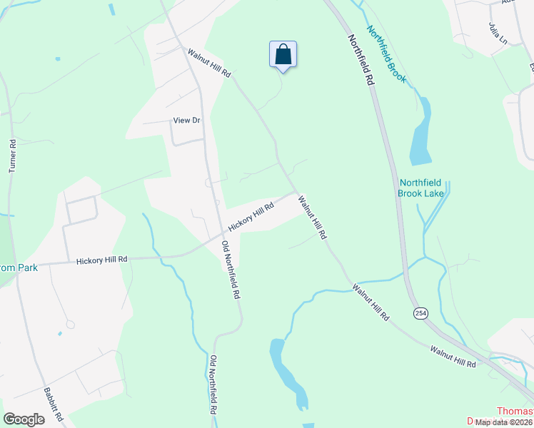 map of restaurants, bars, coffee shops, grocery stores, and more near 47 Hickory Hill Road in Thomaston