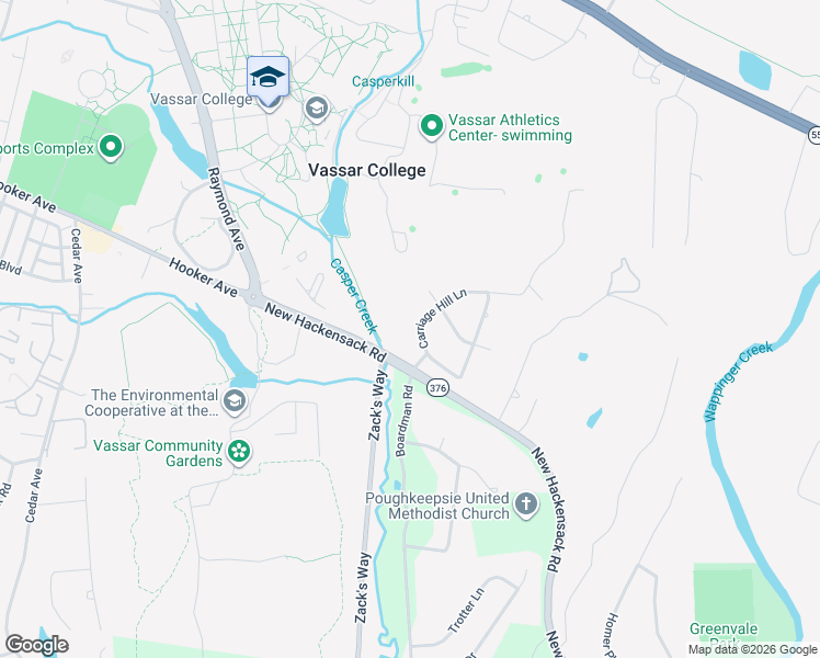map of restaurants, bars, coffee shops, grocery stores, and more near 7 Carriage Hill Lane in Arlington