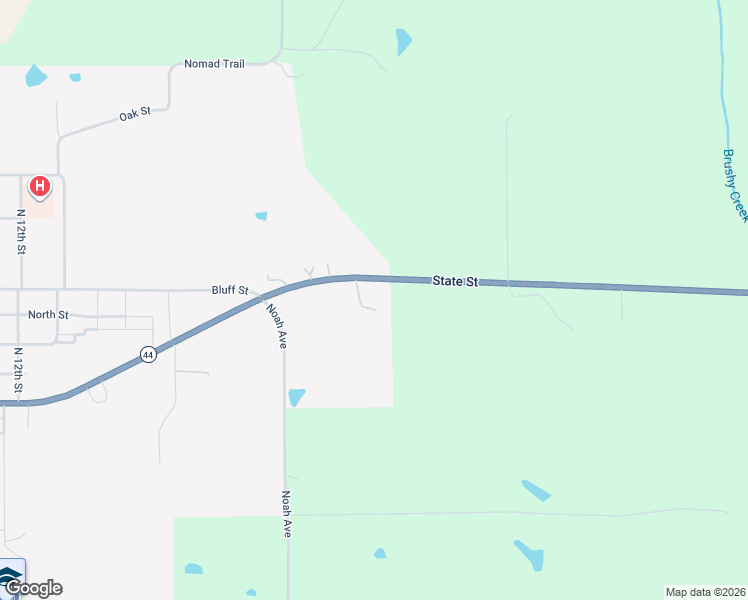map of restaurants, bars, coffee shops, grocery stores, and more near 2600 State Street in Guthrie Center