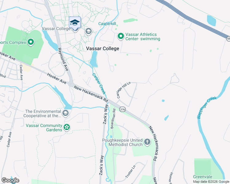 map of restaurants, bars, coffee shops, grocery stores, and more near 7 Carriage Hill Lane in Arlington