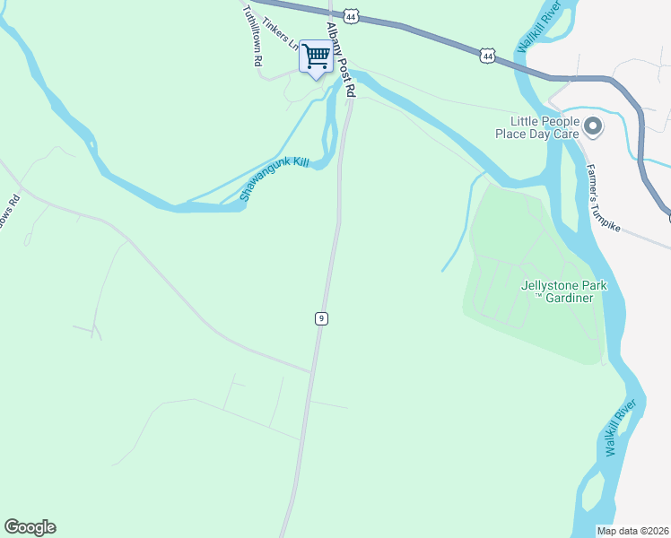 map of restaurants, bars, coffee shops, grocery stores, and more near 1091 County Road 9 in Gardiner