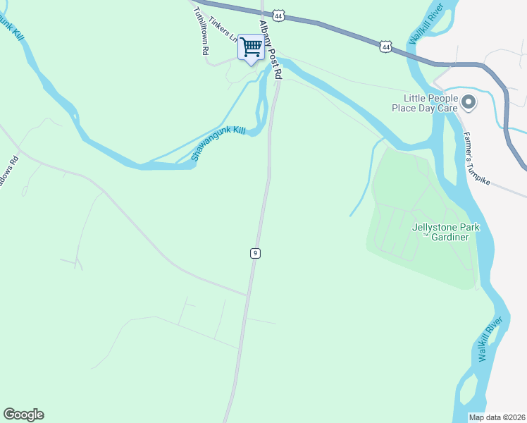 map of restaurants, bars, coffee shops, grocery stores, and more near 1091 County Road 9 in Gardiner