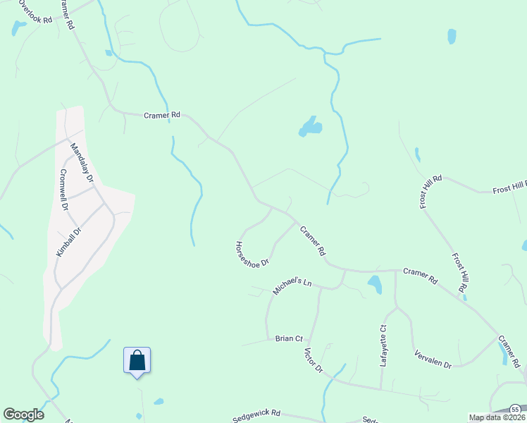 map of restaurants, bars, coffee shops, grocery stores, and more near 2 Linda Court in Poughkeepsie