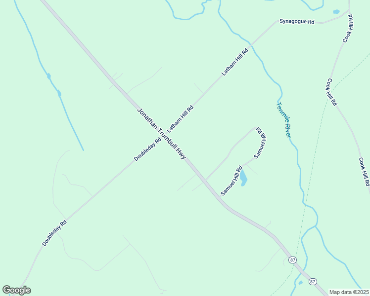 map of restaurants, bars, coffee shops, grocery stores, and more near 511 Connecticut 87 in Columbia