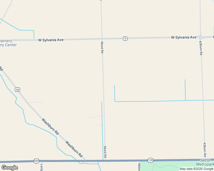 map of restaurants, bars, coffee shops, grocery stores, and more near 3733 Murd Road in Sylvania