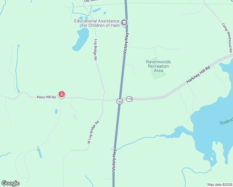 map of restaurants, bars, coffee shops, grocery stores, and more near 1670 Victory Highway in Coventry