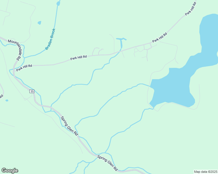 map of restaurants, bars, coffee shops, grocery stores, and more near 132 Park Hill Road in Mountain Dale