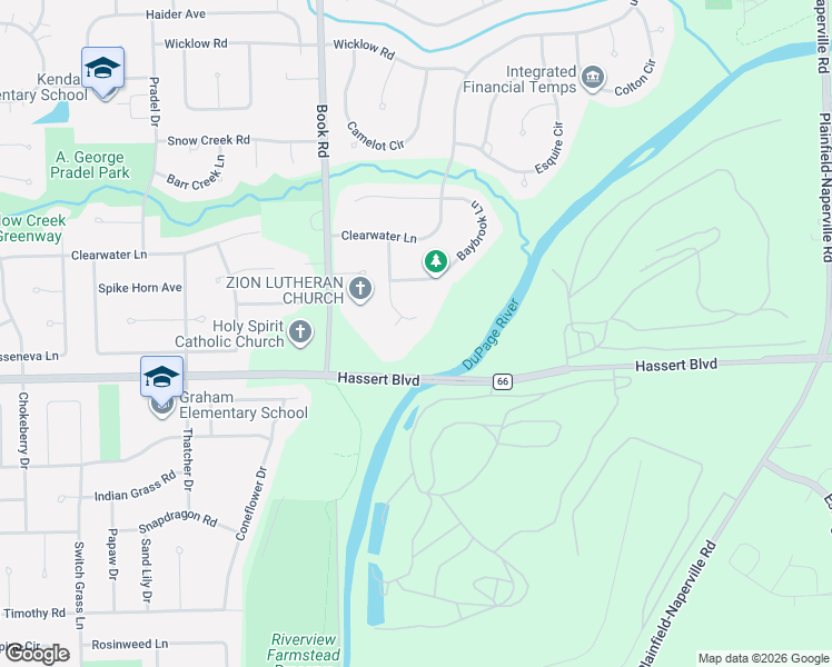 map of restaurants, bars, coffee shops, grocery stores, and more near 4823 Sebastian Court in Naperville