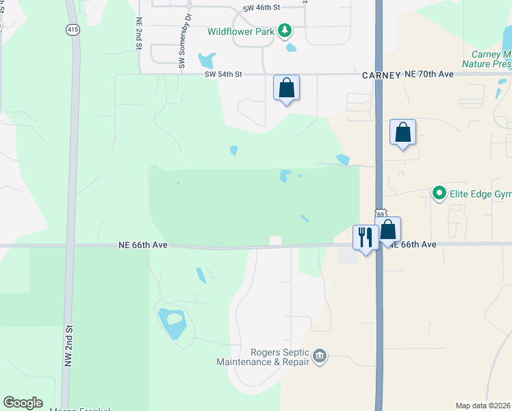 map of restaurants, bars, coffee shops, grocery stores, and more near 620 Northeast 66th Avenue in Des Moines