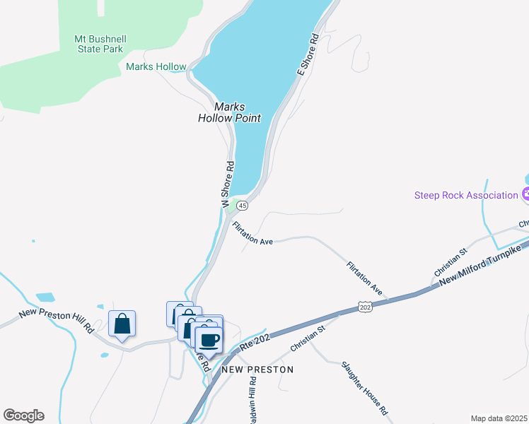 map of restaurants, bars, coffee shops, grocery stores, and more near 11 Sandstrom Road in Washington