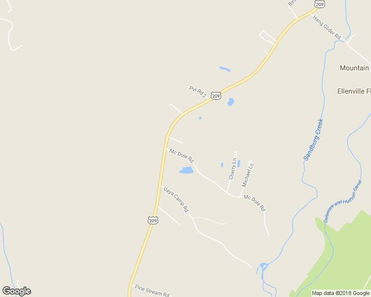 map of restaurants, bars, coffee shops, grocery stores, and more near 17 Mcdole Road in Ellenville