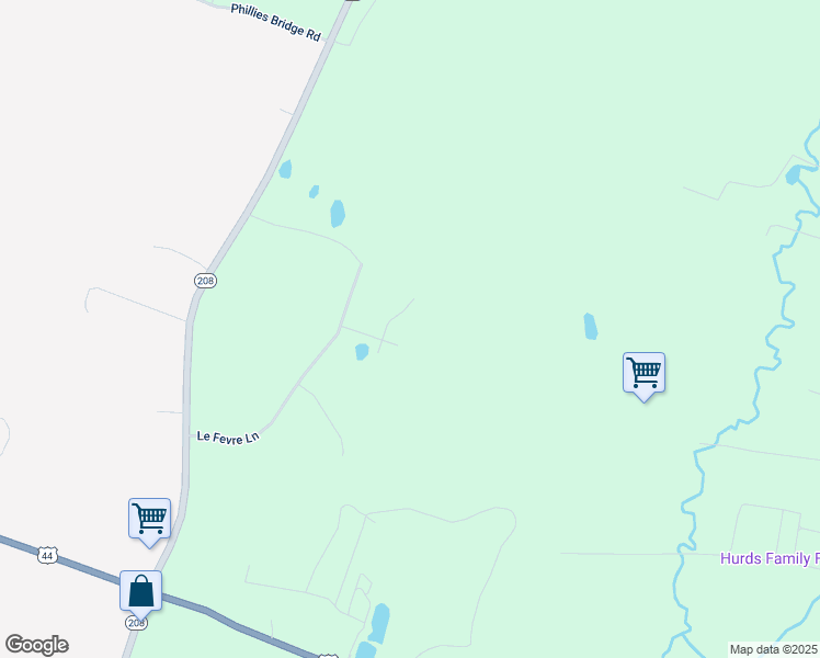 map of restaurants, bars, coffee shops, grocery stores, and more near 21 Claudia Lane in New Paltz
