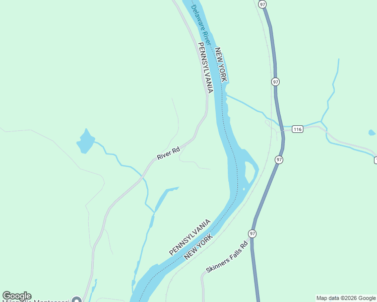 map of restaurants, bars, coffee shops, grocery stores, and more near 7 Card Lane in Milanville