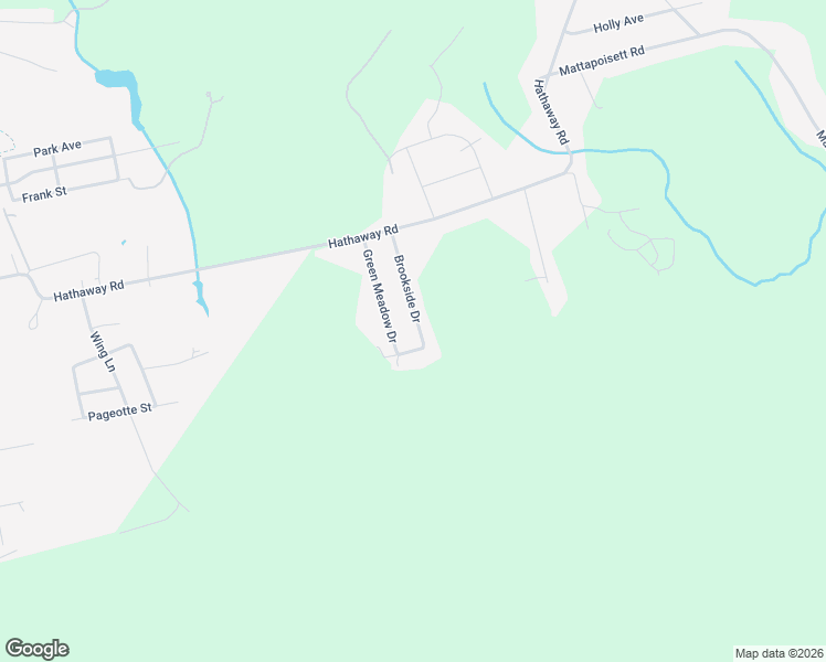 map of restaurants, bars, coffee shops, grocery stores, and more near 17 Brookside Drive in Acushnet