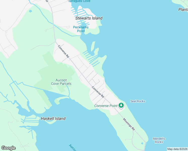 map of restaurants, bars, coffee shops, grocery stores, and more near 17 Bayberry Lane in Marion