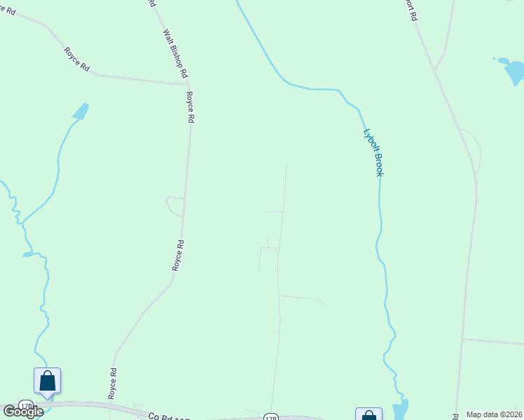 map of restaurants, bars, coffee shops, grocery stores, and more near 154 Britman Road in Mongaup Valley