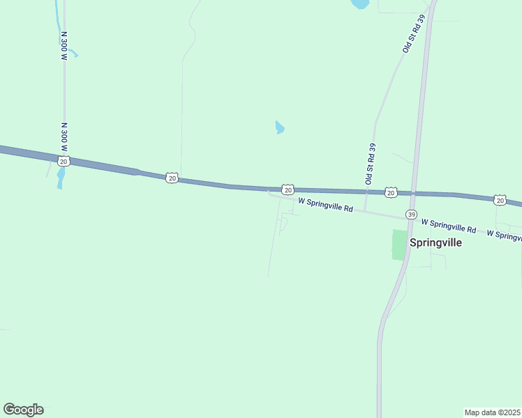 map of restaurants, bars, coffee shops, grocery stores, and more near 2404 U.S. 20 in La Porte
