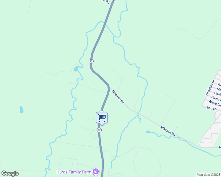 map of restaurants, bars, coffee shops, grocery stores, and more near 75 Alhusen Road in New Paltz