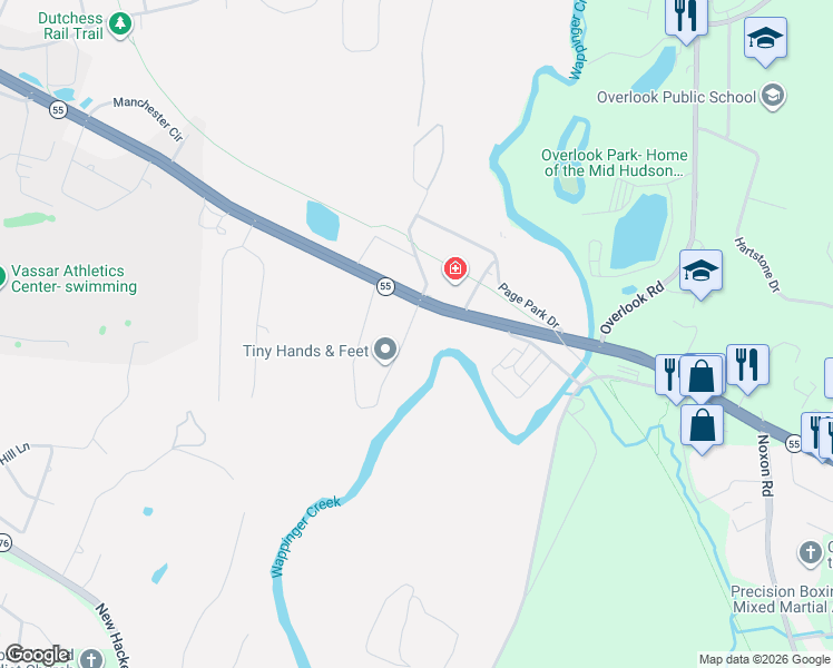 map of restaurants, bars, coffee shops, grocery stores, and more near 5 Henmond Boulevard in Arlington