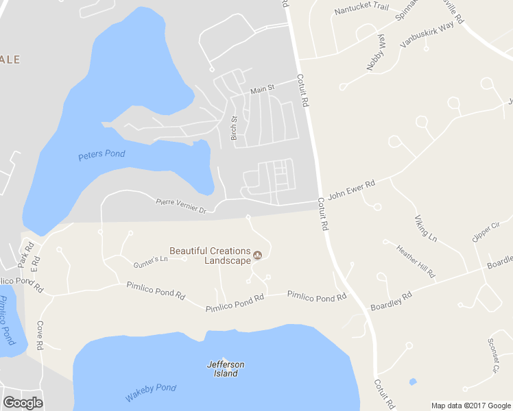 map of restaurants, bars, coffee shops, grocery stores, and more near 5 John Ewer Road in Sandwich