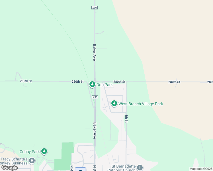 map of restaurants, bars, coffee shops, grocery stores, and more near 1 Bradley Lane in West Branch