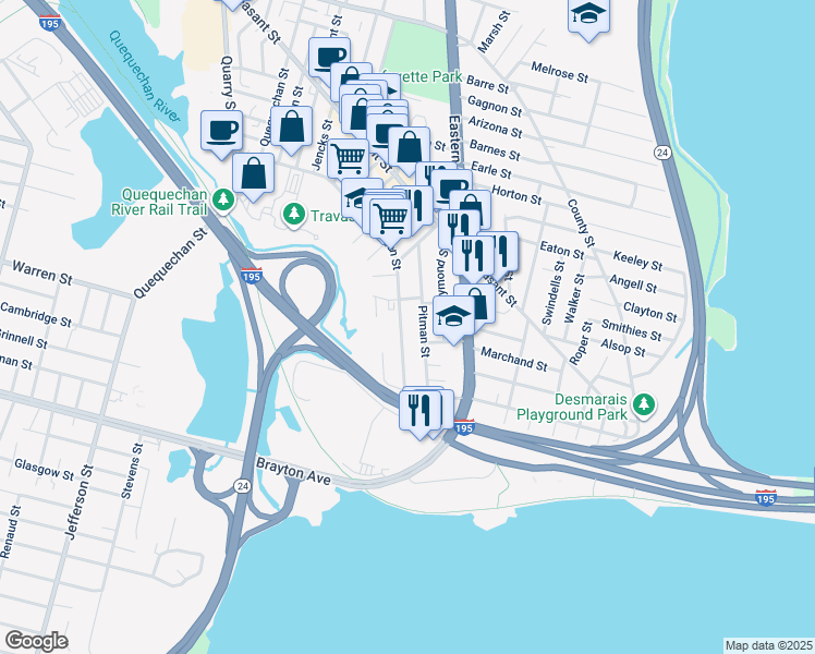 530 Alden Street, Fall River MA Walk Score