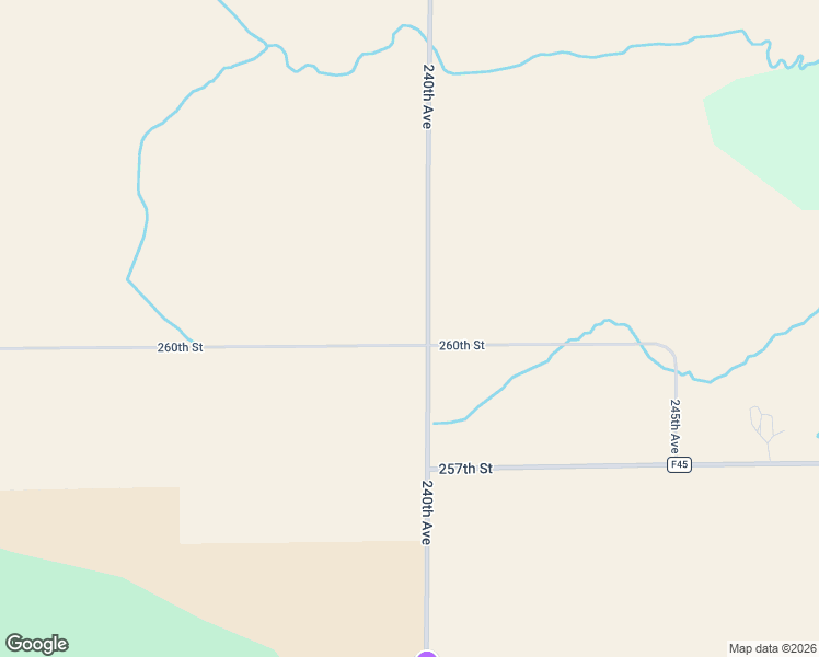 map of restaurants, bars, coffee shops, grocery stores, and more near 23962 260th Street in Princeton