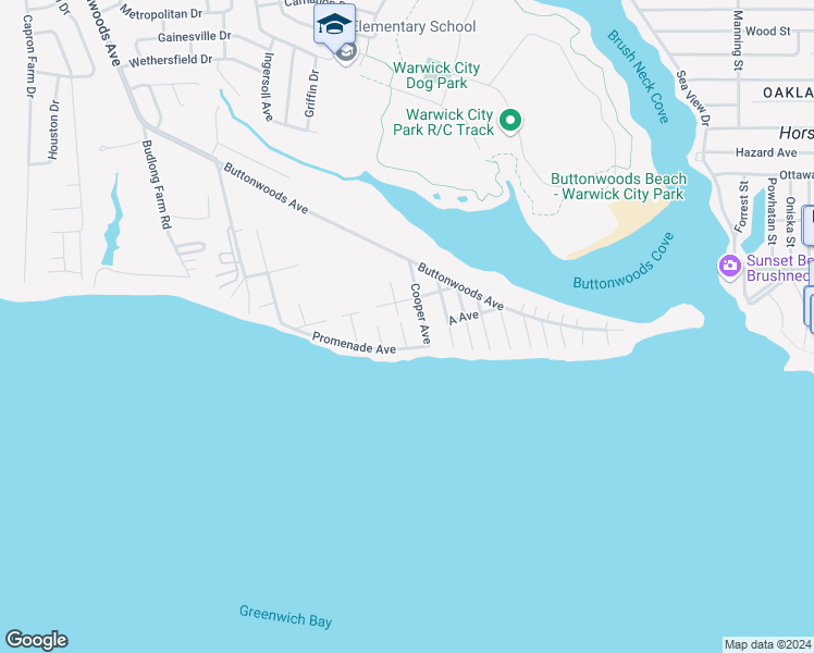map of restaurants, bars, coffee shops, grocery stores, and more near 88 Claflin Road in Warwick