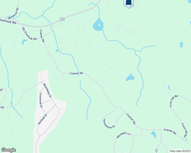 map of restaurants, bars, coffee shops, grocery stores, and more near 1 Gold Road in Poughkeepsie